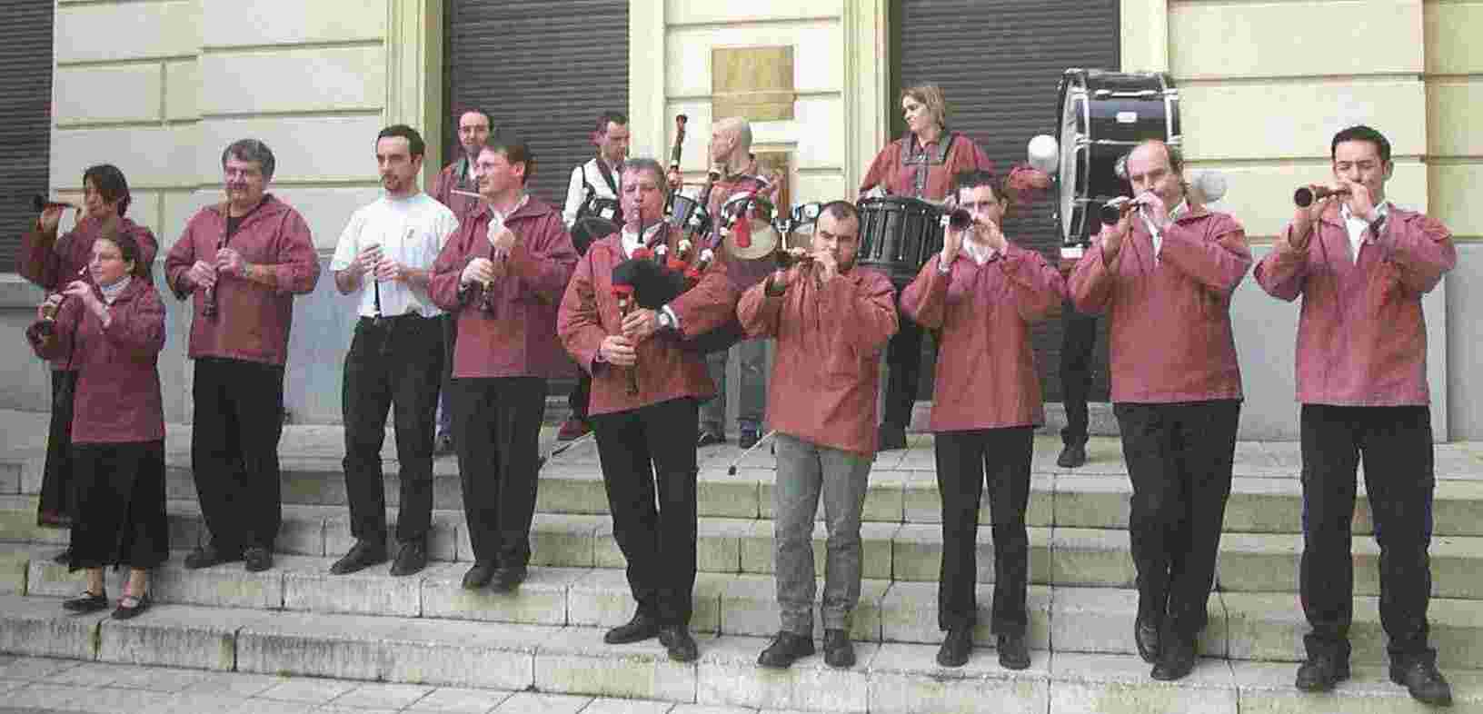 bagad de la Mission Bretonne